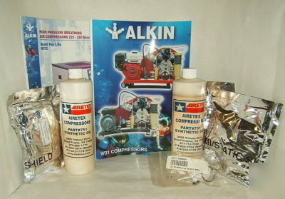 Alkin W31 breathing air compressor scuba tank W31 high