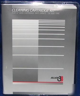 Allsop cleaning cartridge kit dc-600 type