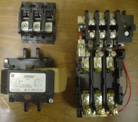 Controls general electric CR306D004 motor starter