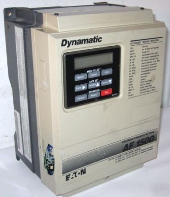 Eaton dynamatic af-1500 adjustable frequency ac drive