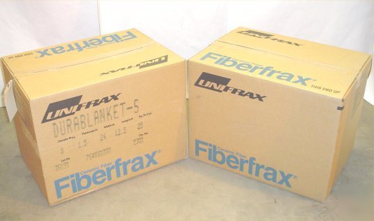High temp fiberfrax durablanket insulation blankets
