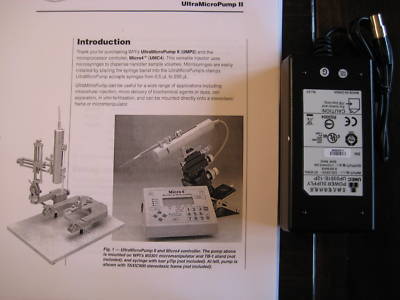 MICRO4 micro syringe pump controller