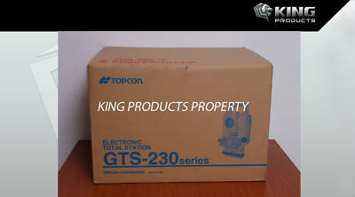 New topcon sokkia GTS236W total station 1 year warranty