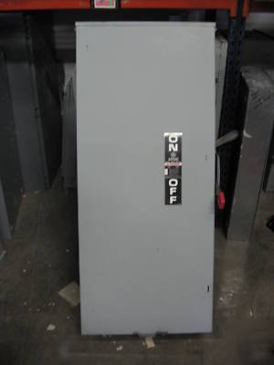 Ge fused disconnect 400 amp 600V TH3365R