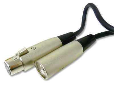 25' xlr microphone extension cable mic m/f 25FT