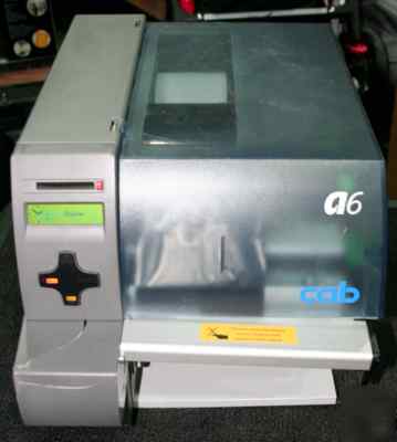 Cab A6/300 direct thermal transfer printer as is