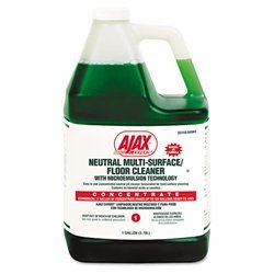 New ajax no rinse hard surface cleaner, 1 gallon con...