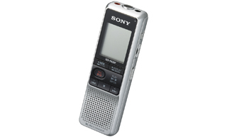 New sony dictation digital w fm tuner and pc link icd-p