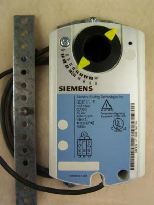 Siemens gde 131.1P damper or valve actuator hvac