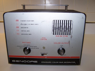 Vintage tv repair sencore standard color bar generator