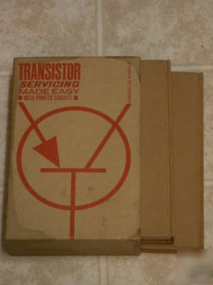 Transistor servicing made easy sylvania 2 books 1961