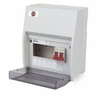 Wylex 5-way fully insulated main switch consumer unit *