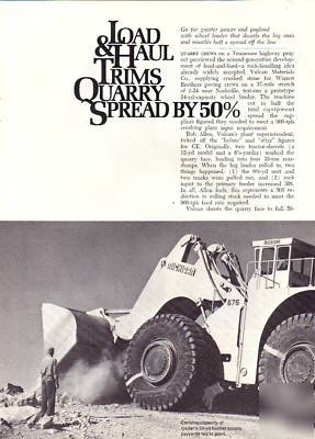 1970 3-pg article/photos, michigan 675 loader w/specs