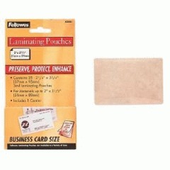 Clear letter size laminating pouch for hot laminating m