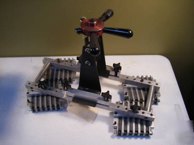 Magnetic manual drill press combination safe lock drill