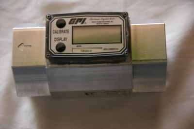 Gpi digital flow meter model 03A32GM