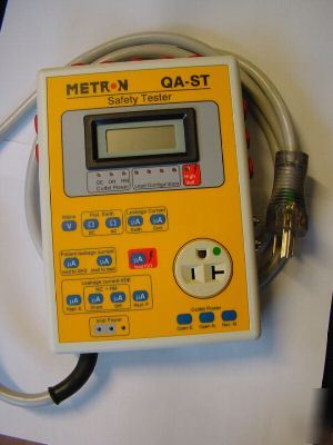 New metron electrical safety analyzer qa-st factory box