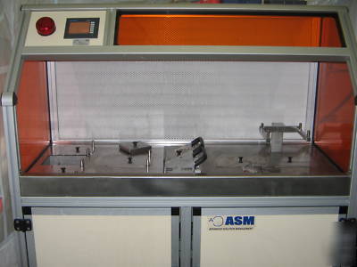 Dip coating machine for optical lenses with oven