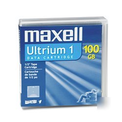 New maxell LTOU1/100 ultrium lto-1 data cartridge