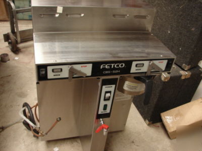 Commercial fetco coffee brewer extractor maker cbs-52H