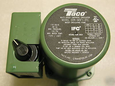 New brand taco 00R-MSF1-ifc cartridge circulator pump