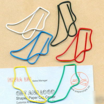 PK183-12 pcs foot shaped paper clip
