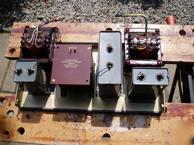 2 x transformers 3X capacitors 1X choke marconi pw unit