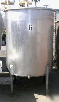 399 gallon stainless steel tank with legs 