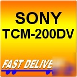 Sony tcm-200DV standard cassette clear voice recorder