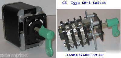 2X ge type sb-1 rotary switch 3-pos 16SB1CB3J08SSM16R
