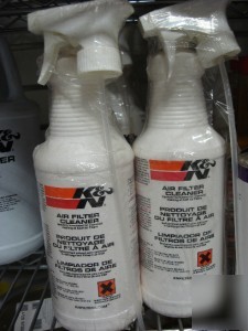2-32OZ k&n air filter cleaner and degreaser solution