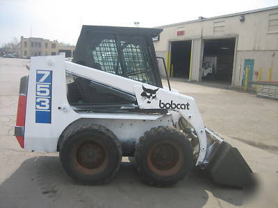 Bobcat 753 skidsteer diesel 1300LB capacity , hd