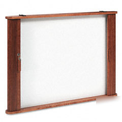 Balt tambour door enclosed dry erase board cabinet