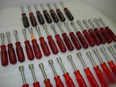 Lot of 35 xcelite hex socket screwdrivers HS18 HS16 14