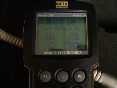 Martel beta gauge 321 pressure calibrator meter