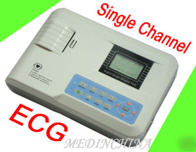 New 1-ch ecg machine, ekg machine electrocardiograph, 