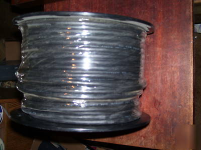 New 250 ft. wire. gauge 18/3, type sjow, 300 v. black 