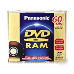 New panasonic dvd-ram double-sided media lm-AF60U