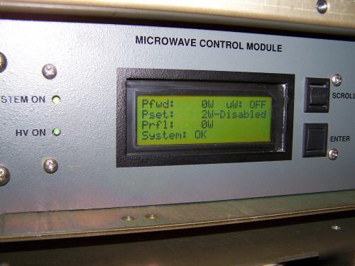 Astex arx-X491 2.45 ghz D13449 microwave controller