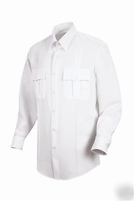 Men's law enforcement long sleeve shirt with zipper