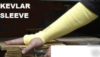 New 100% kevlar sleeves cut and burn resistant w/ thumb