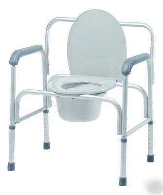 Bariatric all in one steel commode 500LB