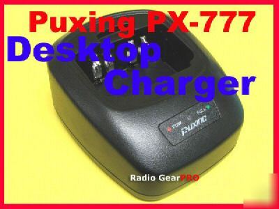 Puxing px-777 desktop charger + ac wall adaptor PX777