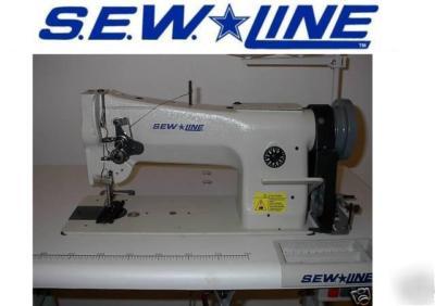 S.e.w.line 206RB walking foot industrial sewing machine