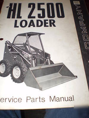 Gehl HL2500 loader parts manual