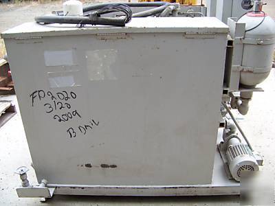 Large vickers 30 gpm hydraulic power unit