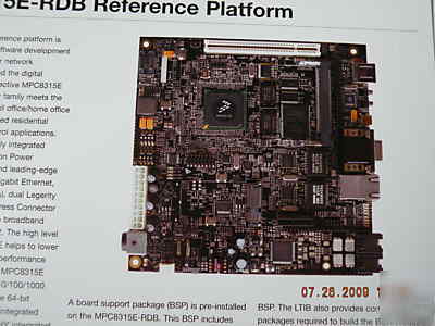 New freescale MPC8315E-rdb reference platform 