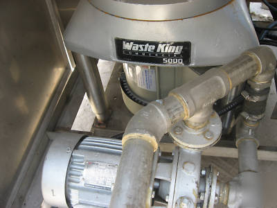Waste king commercial 5000 -3E / commodre pulper