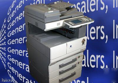 Konica minolta C252 color copier print scan fax 27K 