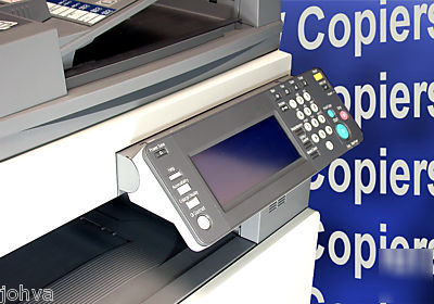 Konica minolta C252 color copier print scan fax 27K 